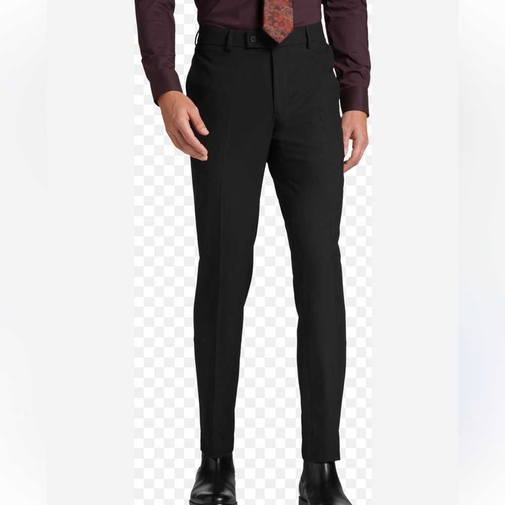 Egara Classic Dark Gray Suit Trousers